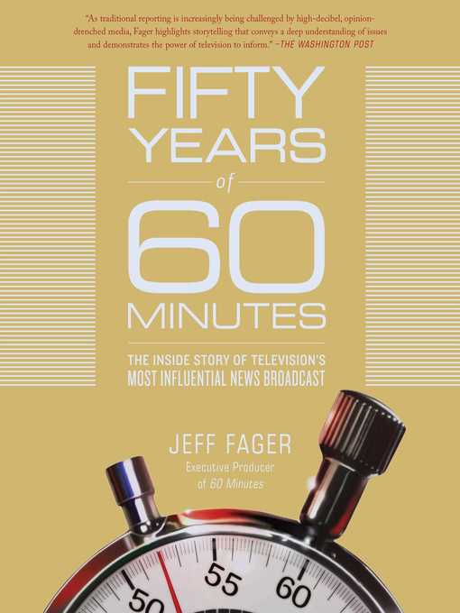 Cover image for Fifty Years of 60 Minutes